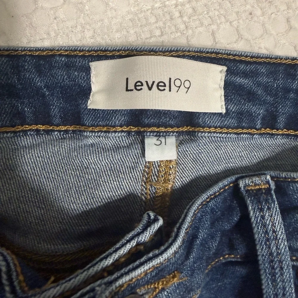 Level 99 Indigo Denim Shorts - Picture 4 of 12